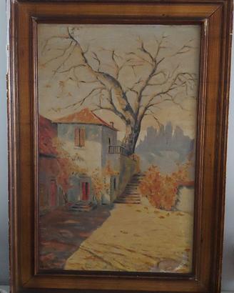 Quadro Antico In Tela