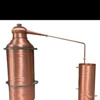Alambicco da 100 litri a serpentina, distillatore 