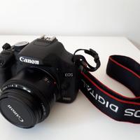 Set fotografico- Canon 500D, obiettivi e accessori