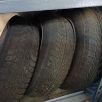4 cerchi in lega con pneumatici per Fiat Punto 3 s