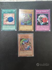 d.magician girl e mago nero e dadi carte  Yu gioh 