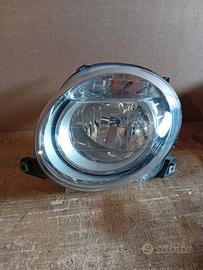 Fiat 500 Faro Anteriore Sx Lato Guida anno 2012