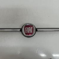Mascherino + logo anteriore cromato fiat 500 2018