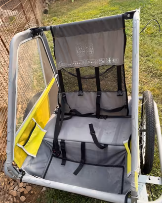 Carrello per bici 2 posti