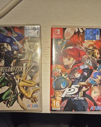 Persona 5 Royal + Shin Megami Tensei V - Switch