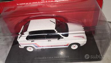 1/24 DIECAST MODEL CITROEN VISA 1000 PISTES (1983)