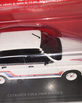 1/24 DIECAST MODEL CITROEN VISA 1000 PISTES (1983)