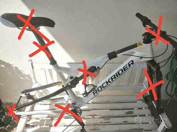 MTB telaio rockrider xc900s Carbon