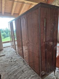 Armadio e cassettiera vintage