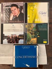 Lotto 5 CD musica classica mix