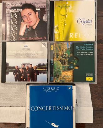 Lotto 5 CD musica classica mix