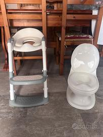 Vasino +Adattatore wc con scaletta