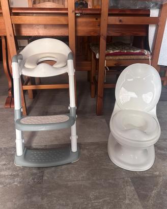 Vasino +Adattatore wc con scaletta