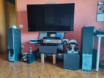 impianto audio indiana line + amplificatore 