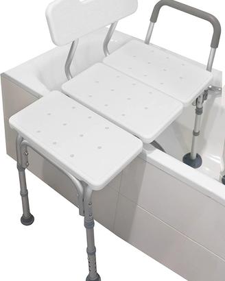 Sedia Vasca da Bagno per Anziani con Bracciolo Imb