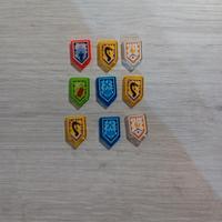 lego, lotto scudi nexo knight