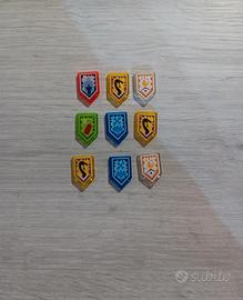 lego, lotto scudi nexo knight