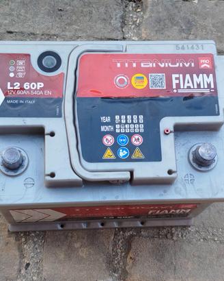 Batteria Fiamm Titanium Pro L2 60P (12V 60Ah 540A)