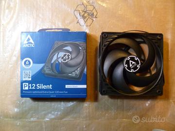 Ventola per PC case Arctic P12 Silent 120 nuova