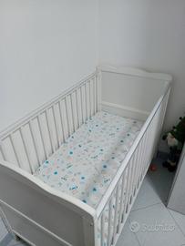 lettino più materasso 