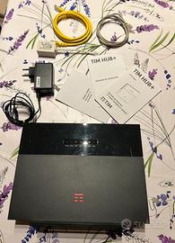 Modem router TIM Hub+ ZXHN H388X, marca ZTE.