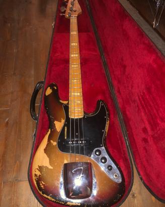Basso vintage Fender Jazz made in USA 1975