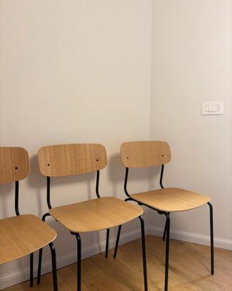 Sedie legno FDB Mobler (Holmen) — Wooden chairs