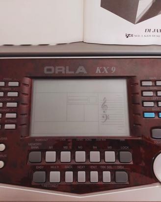 Tastiera Orla KX9 con  borsone e stand