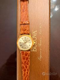 Bulova vintage oro massiccio 18 kt 750