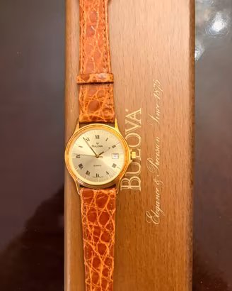 Bulova vintage oro massiccio 18 kt 750