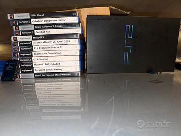 Playstation 2 con giochi