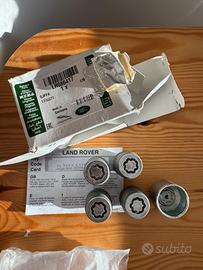 Dadi antifurto Range Rover Land Rover Velar Evoque