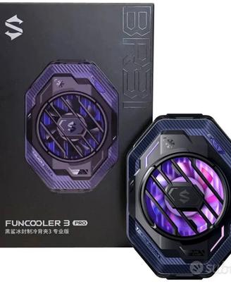 Black Shark Fun Cooler 3 Pro – NUOVO e sigillato