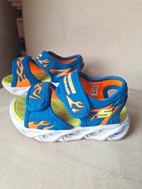 sandali nr 24 bambino skechers 