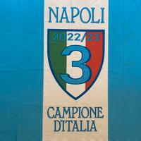 Bandiera Napoli Campioni D'Italia