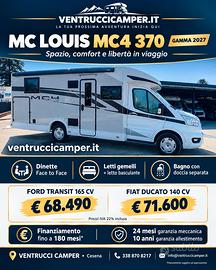 Mclouis MC4 370 2027 LETTI GEMELLI 7,45 DINETTE FA