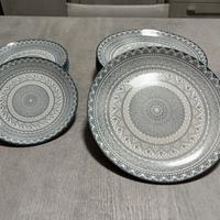 Servizio piatti 12 pz in ceramica Casa Collection