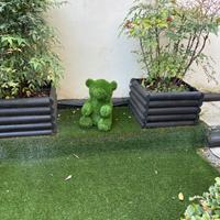 Volpe e orsetto erba sintetica