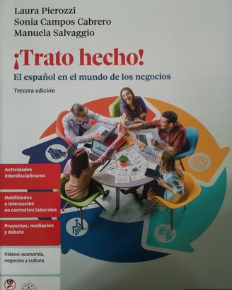 libro di spagnolo trato hecho scuola superiore 