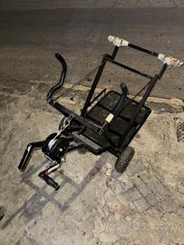Carrello porta go kart
