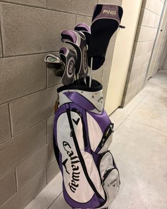 Set golf da donna Ping/Callaway Mancini