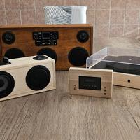 casse amplificate radio dab giradischi bluetooth