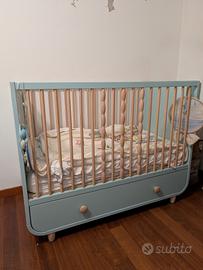 culla bambino + fasciatoio