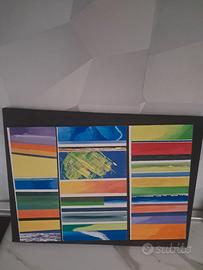Quadro astratto su tela 