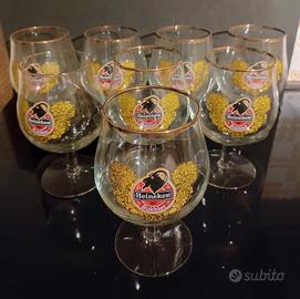 Calici vintage birra Heineken 