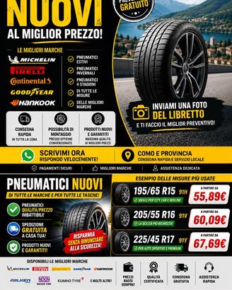 PNEUMATICI NUOVI