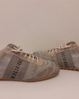 SCARPE BIKKEMBERGS sneakers UOMO GRIGIE n° 41