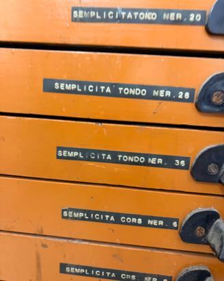 caratteri mobili da stampa
