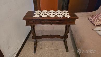 Tavolo Fratino in Legno - 80x32x76 cm - Perfetto