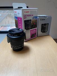 Obiettivo Canon EF 10-18mm f/4.5-5.6 IS STM